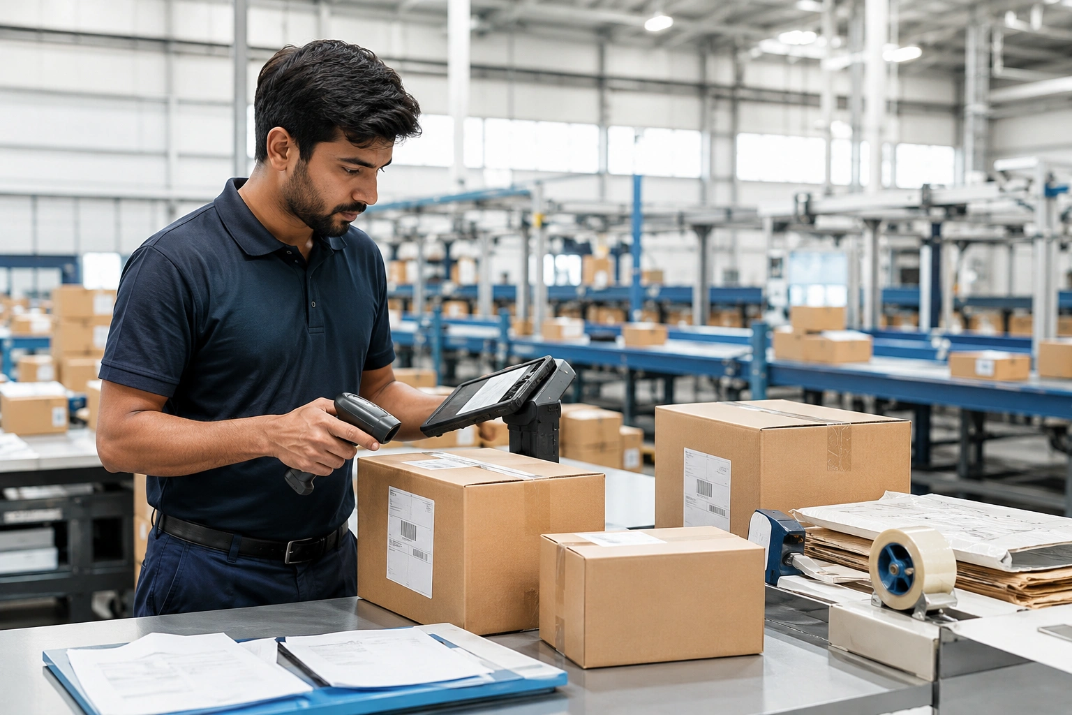 Parcel information and transport planning